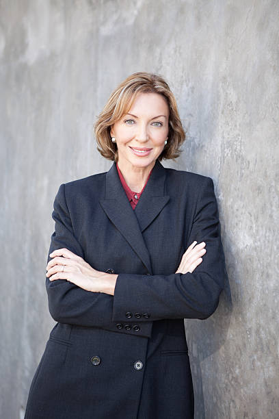 istock Business woman with a great attitude 184851599
