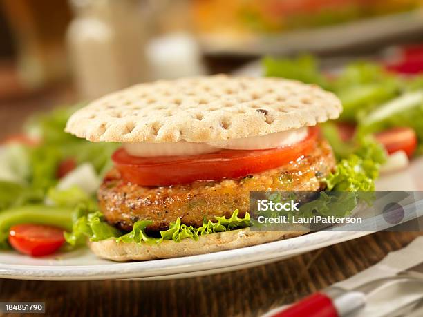 Wegetariańska Burger Sojowe - zdjęcia stockowe i więcej obrazów Barbecue - Barbecue, Bez ludzi, Burger