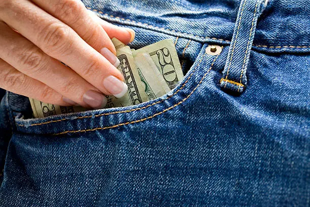 Photo of Cash in Pocket