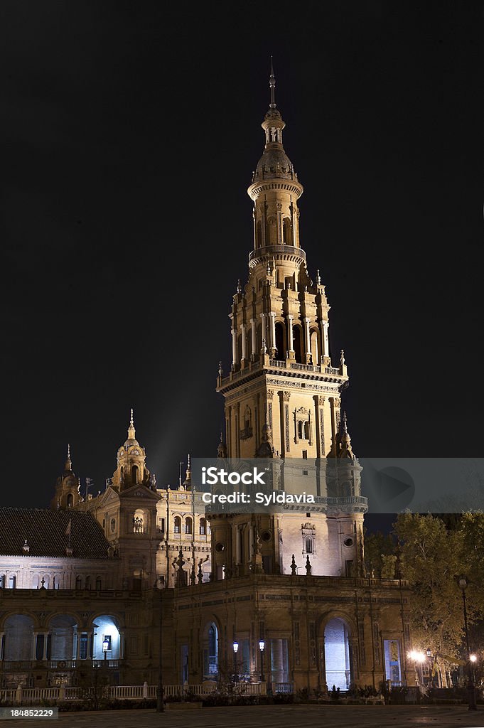 Spanische Gebäude. Sevilla Provinz - Lizenzfrei Andalusien Stock-Foto