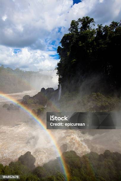イグアスの滝と二重の虹 - しぶきのストックフォトや画像を多数ご用意 - しぶき, アルゼンチン, イグアス滝