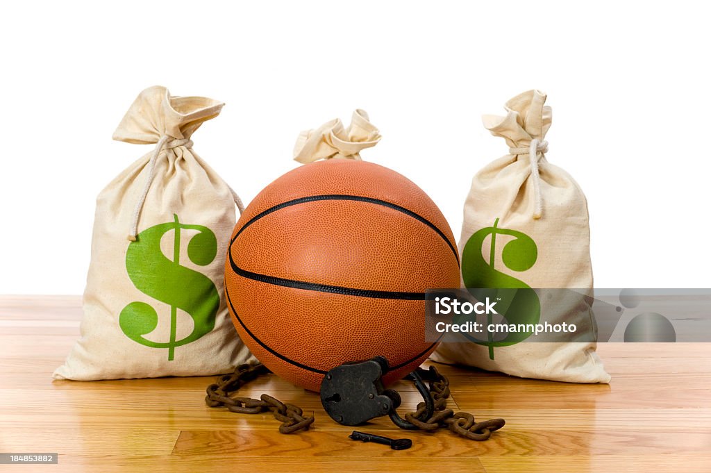 Concept-NBA d'accès refusé - Photo de Ballon de basket libre de droits