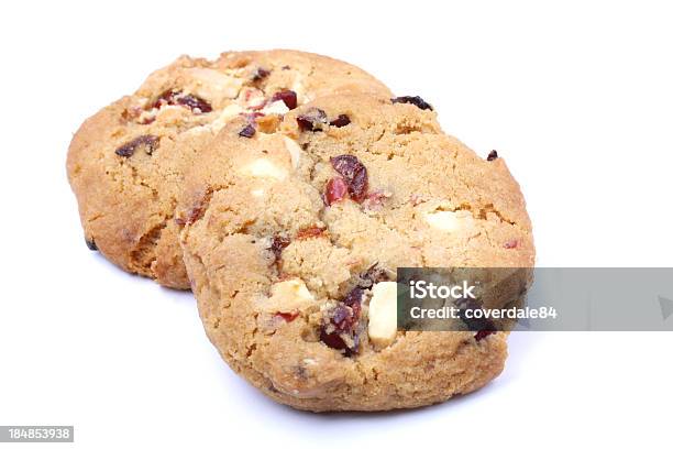 自家製クッキー絶縁 - クッキーのストックフォトや画像を多数ご用意 - クッキー, ホワイトチョコレート, 白背景