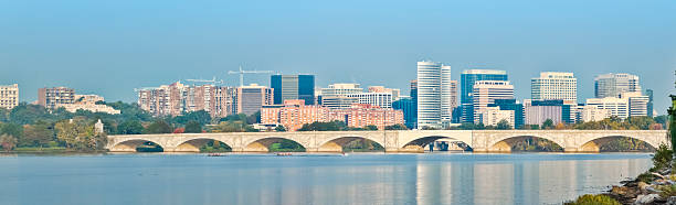 istock Arlington Virginia Skyline Looking North on the Potomac River 184854017