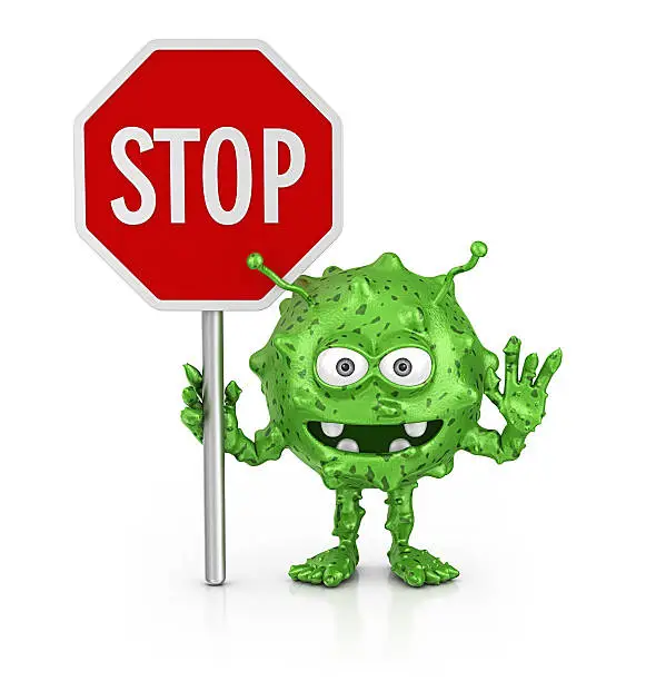 Photo of stop bacterium