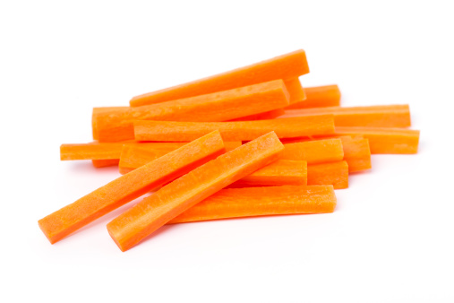 Raw Carrot Sticks