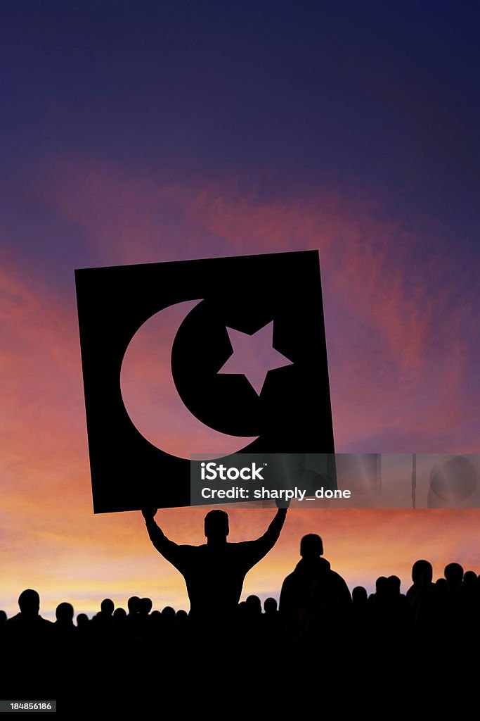 XXXL Primavera árabe protestors - Foto de stock de Primavera árabe libre de derechos