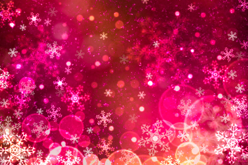 snowflake for christmas backgrounds with purple quartz.