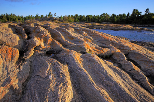 Roca metamórfica de Georgian Bay photo
