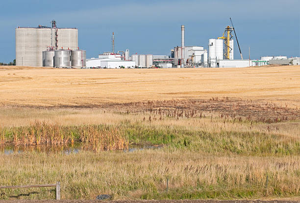 istock Ethanol manufacturing plant in North Dakota 184856369