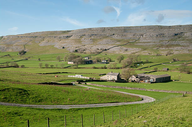 twistleton cicatriz y control remoto de granja - twistleton scar fotografías e imágenes de stock