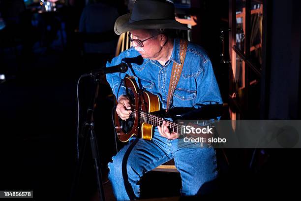 Old Man Blues Stock Photo - Download Image Now - Stage - Performance Space, Singer, Country and Western Music