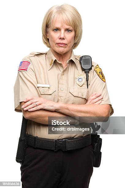 Foto de Retrato De Mulher Madura Policial e mais fotos de stock de Força Policial - Força Policial, Retrato, Mulheres