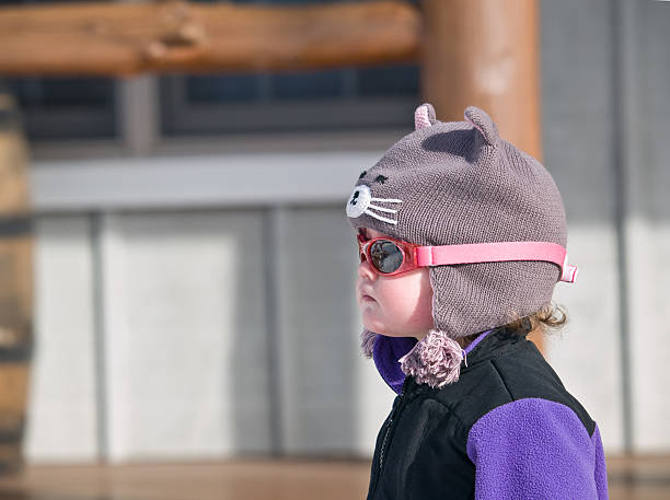 istock Girl in Pink Sunglasses Looking To Side 184856980