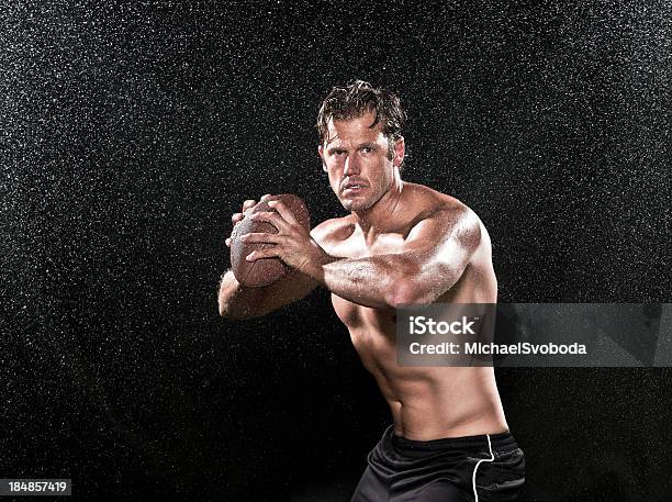 Quarter Back Stock Photo - Download Image Now - American Football - Ball, American Football - Sport, Quarterback