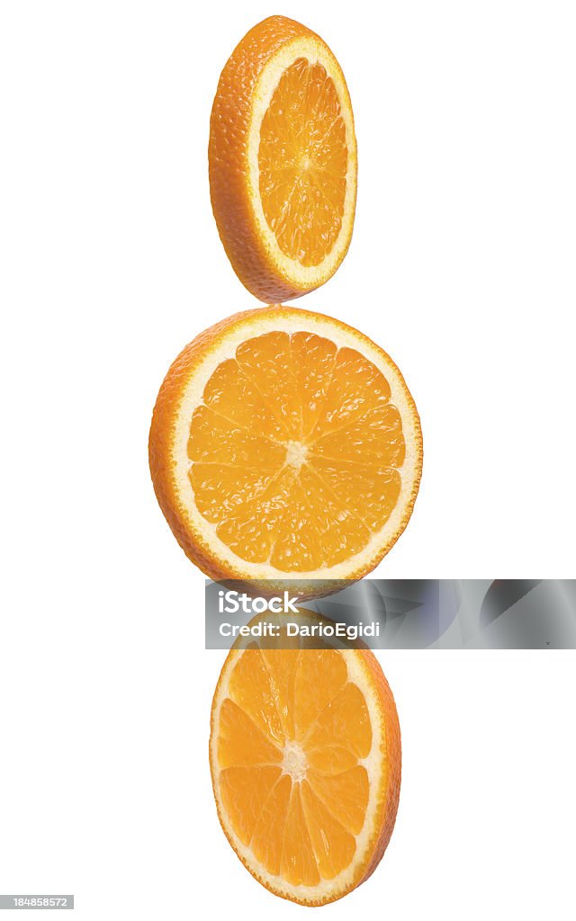 Cibo fette di frutta arancia - Foto stock royalty-free di Arancia