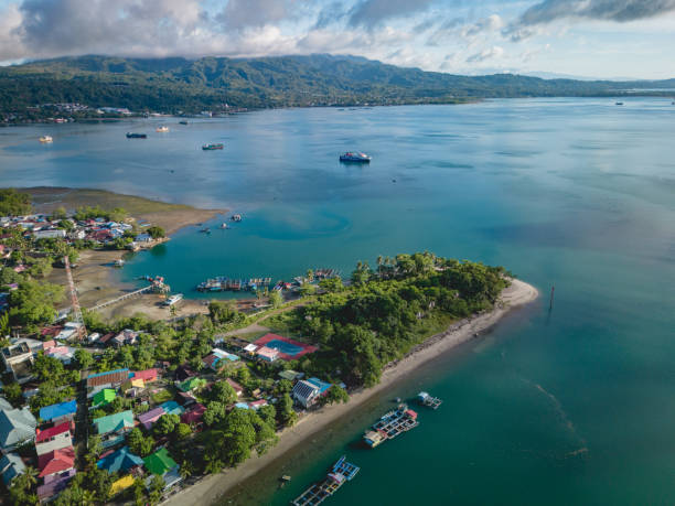 istock Merah Putih Bridge in Ambon Bay, Maluku Province 1848588187