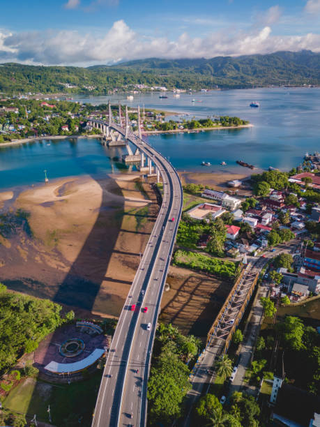 istock Merah Putih Bridge in Ambon Bay, Maluku Province 1848588228