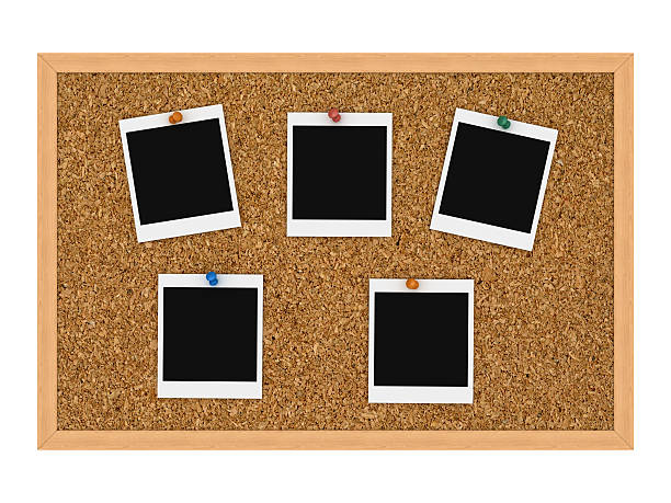 istock Corkboard with Instant Print Pictures 184859014