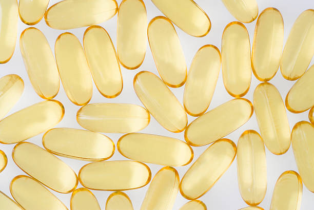 istock Fish Oil - Omega 3 Background 184859397
