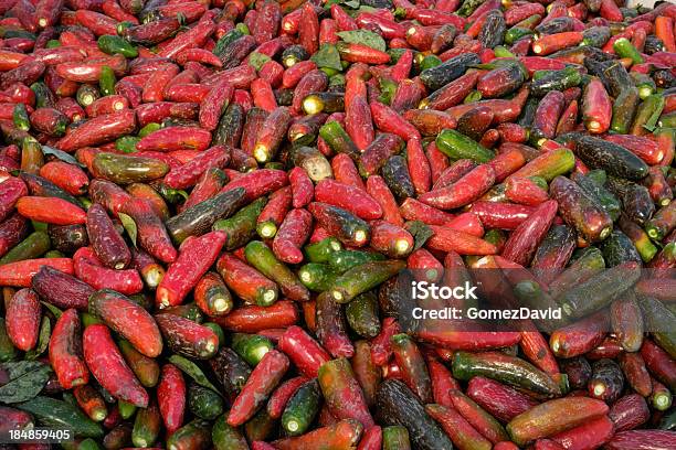 Closeup Of 채집한 할로피뇨 Chili Peppers 0명에 대한 스톡 사진 및 기타 이미지 - 0명, 건강한 식생활, 고추류