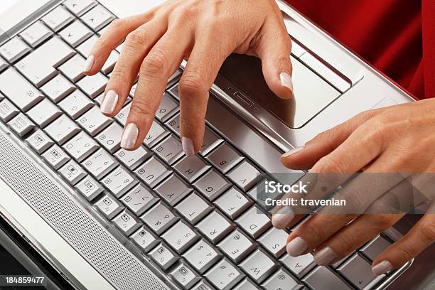 Typing Stock Photo - Download Image Now - Abstract, Activity, Adult