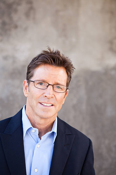 istock Portrait of a business man 184860758
