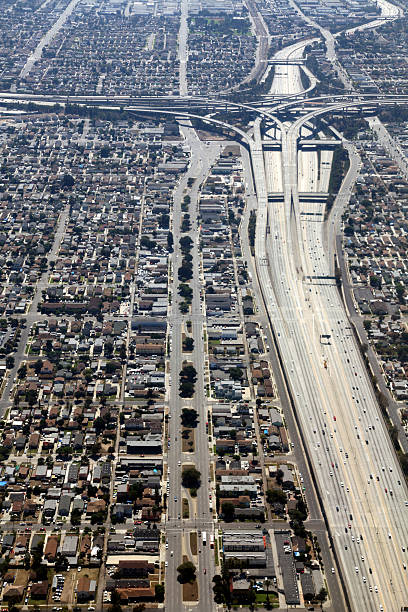 istock Aerial view on Los Angeles 184861143