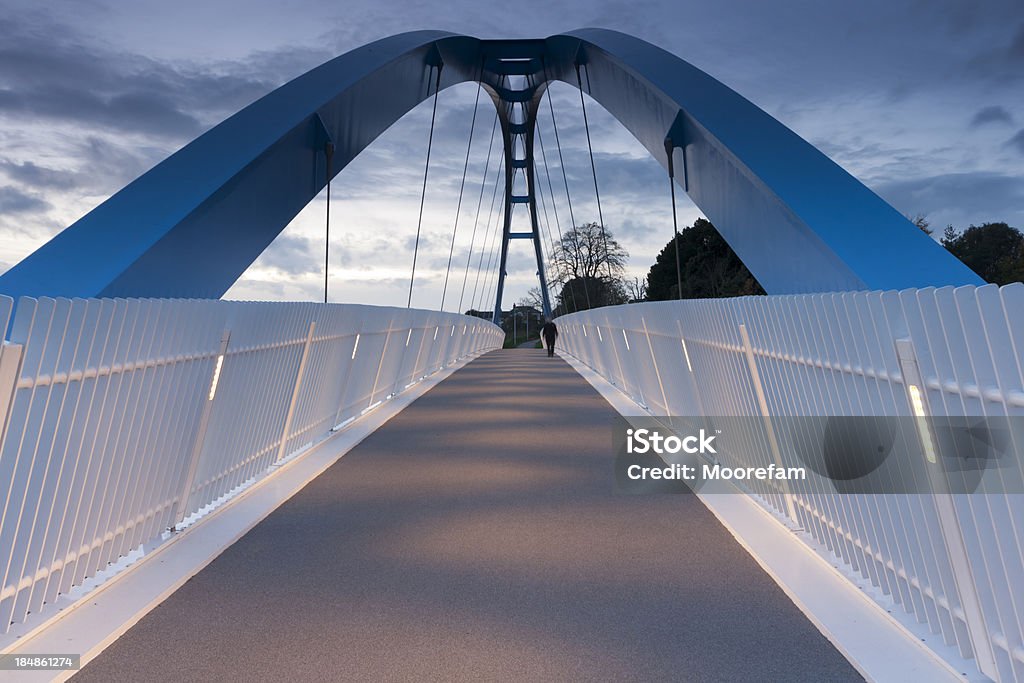 歩道橋を motorway エクセター M 5 - イギリス エクセターのロイヤリティフリーストックフォト