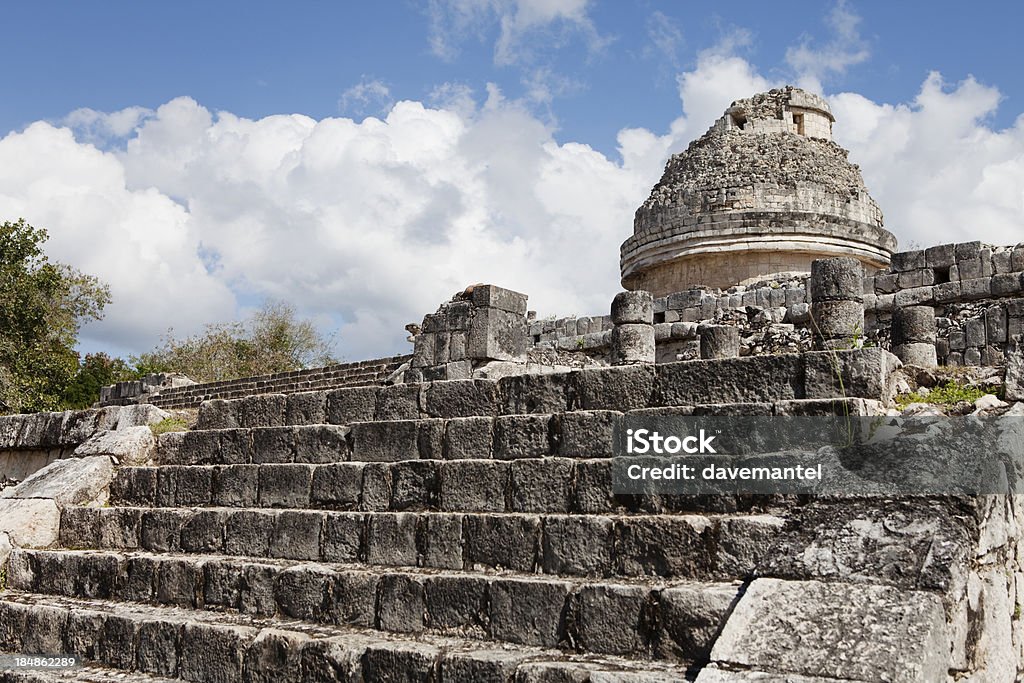 Tempio di Maya - Foto stock royalty-free di America Latina