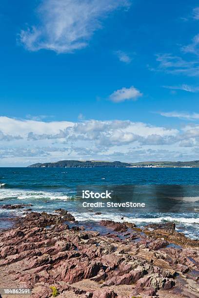 Blue Sky And Sea English Coast Devon Looking Towards Cornwall Stock Photo - Download Image Now