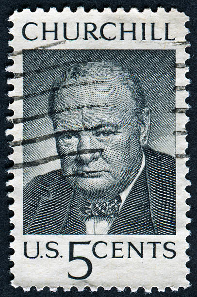 istock Winston Churchill Stamp 184862825