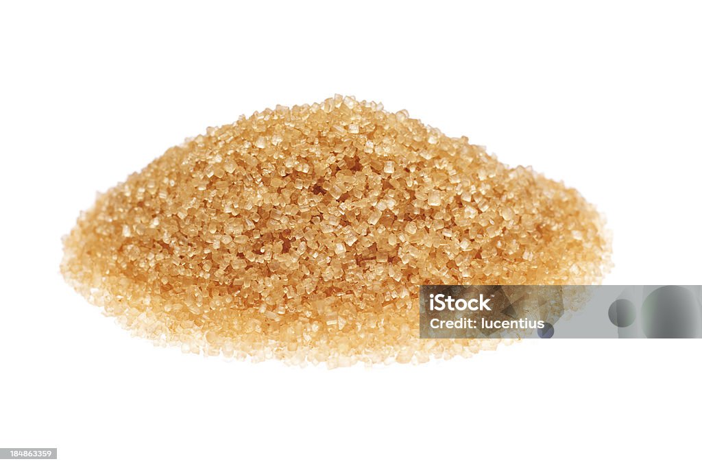 Não afinado de cana de açúcar isolado a branco - Royalty-free Amontoar Foto de stock