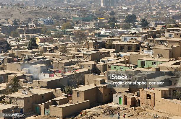 Photo libre de droit de Kabul Vue Sur La Ville banque d'images et plus d'images libres de droit de Kaboul - Afghanistan - Kaboul - Afghanistan, Vieux, Boue