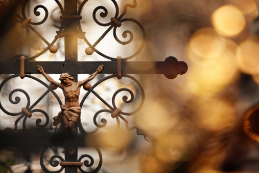 crucifixion - shot in a cemetery in SalzburgSimilar images: