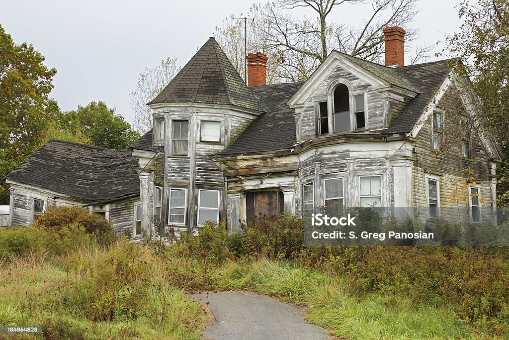Verlassenen Haus - Lizenzfrei Maine Stock-Foto