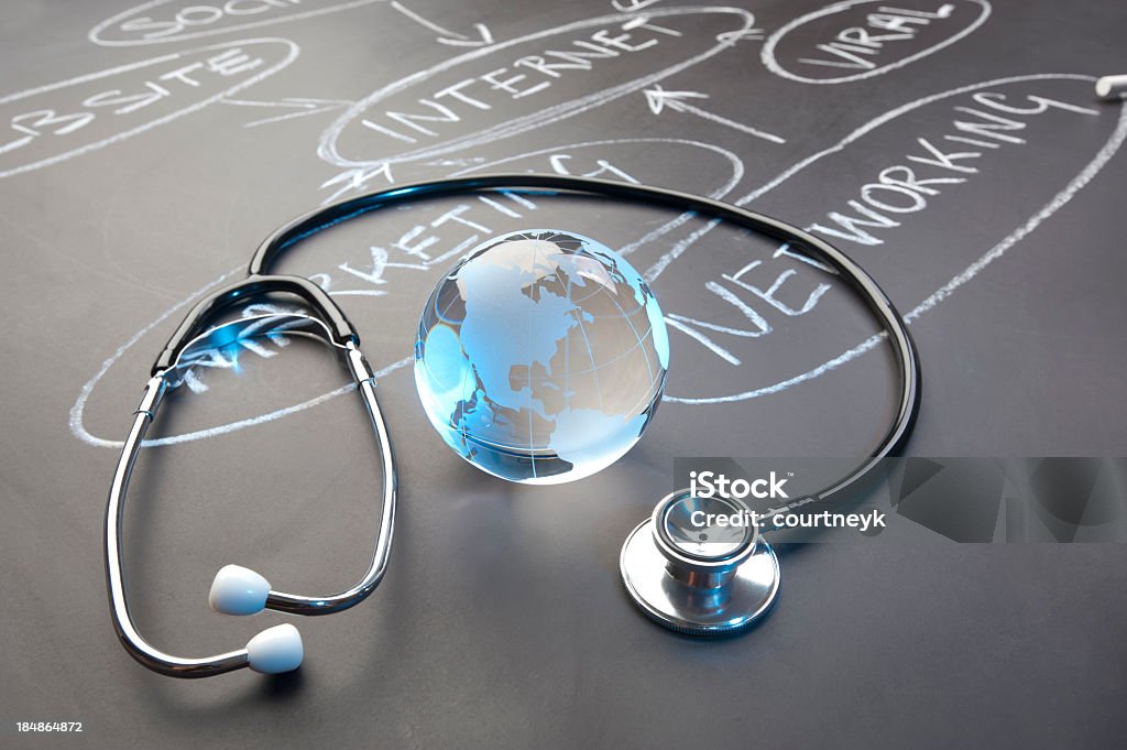 Gesunde Internet-Strategie-Konzept - Lizenzfrei Gesundheitswesen und Medizin Stock-Foto