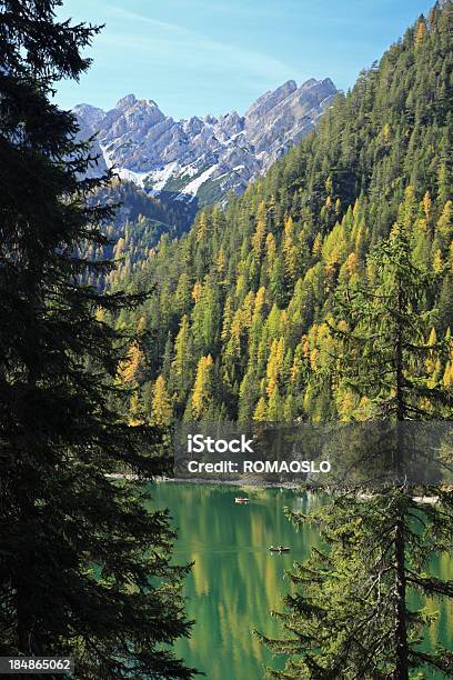 Lago Di Braies Pragser Wildsee South Tyrol Italy Stock Photo - Download Image Now