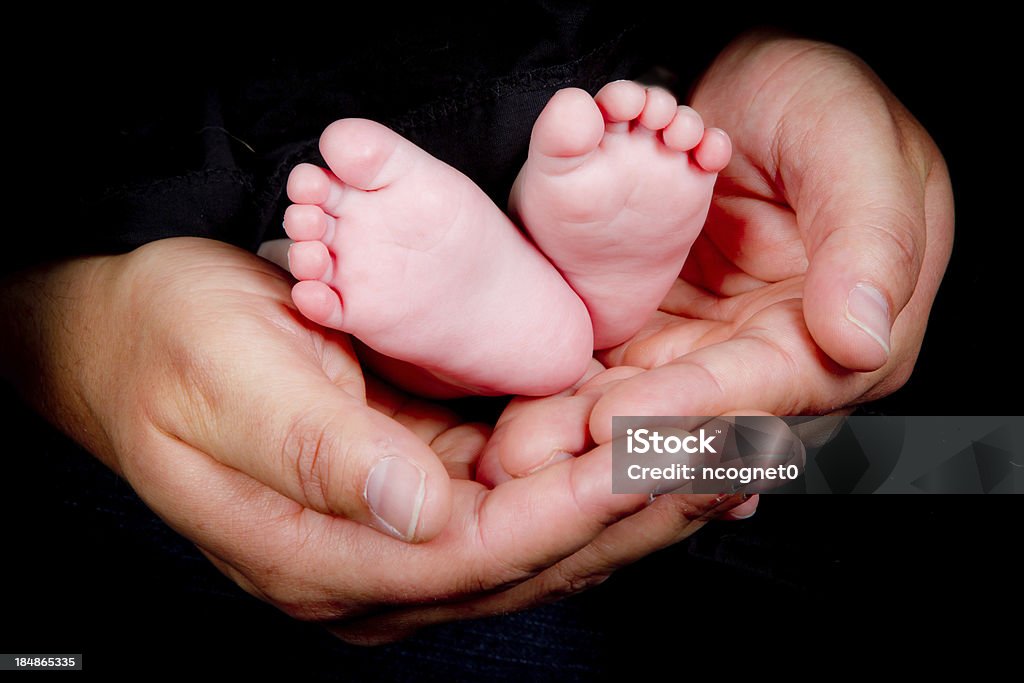 Daddys Hände - Lizenzfrei Gott Stock-Foto