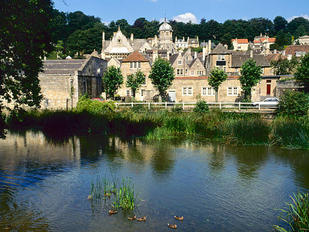 istock Picturesque Wiltshire - Bradford-on-Avon 184865596