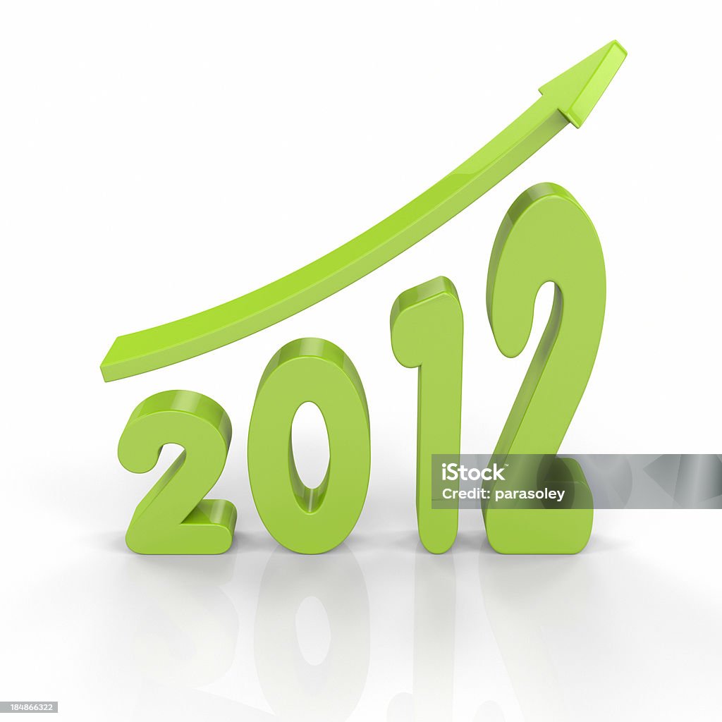 Crescimento de 2012 - Foto de stock de Marketing royalty-free