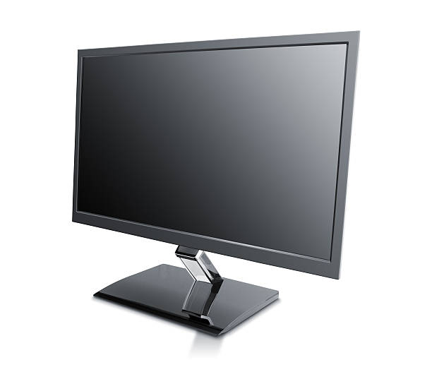 istock widescreen monitor with clipping path 184867238
