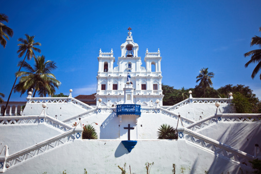 The Panjim Church of Our Lady of the Immaculate Conception, Old Goa, India