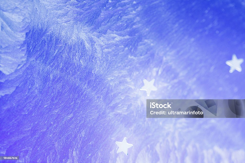 Fundo de Inverno azul opaco - Royalty-free Arte Foto de stock
