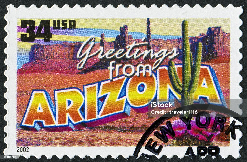 Arizona Carimbo - Royalty-free Arizona Foto de stock