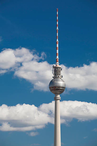 앨릭스 베를린 - berlin radio tower 뉴스 사진 이미지