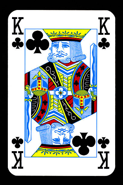 istock Playing Card: King of Clubs 184868583