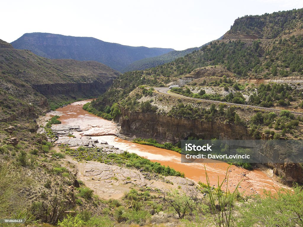 Salt river - Foto de stock de Acampar royalty-free