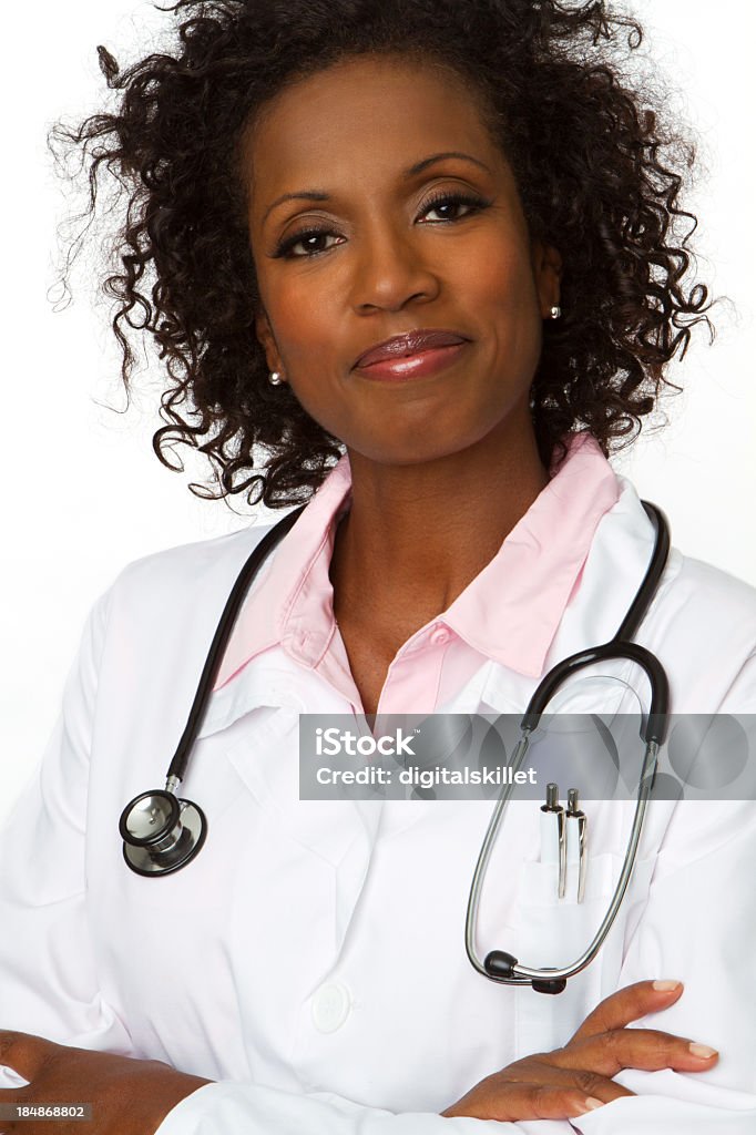 Afroamerikanische Arzt - Lizenzfrei 45-49 Jahre Stock-Foto