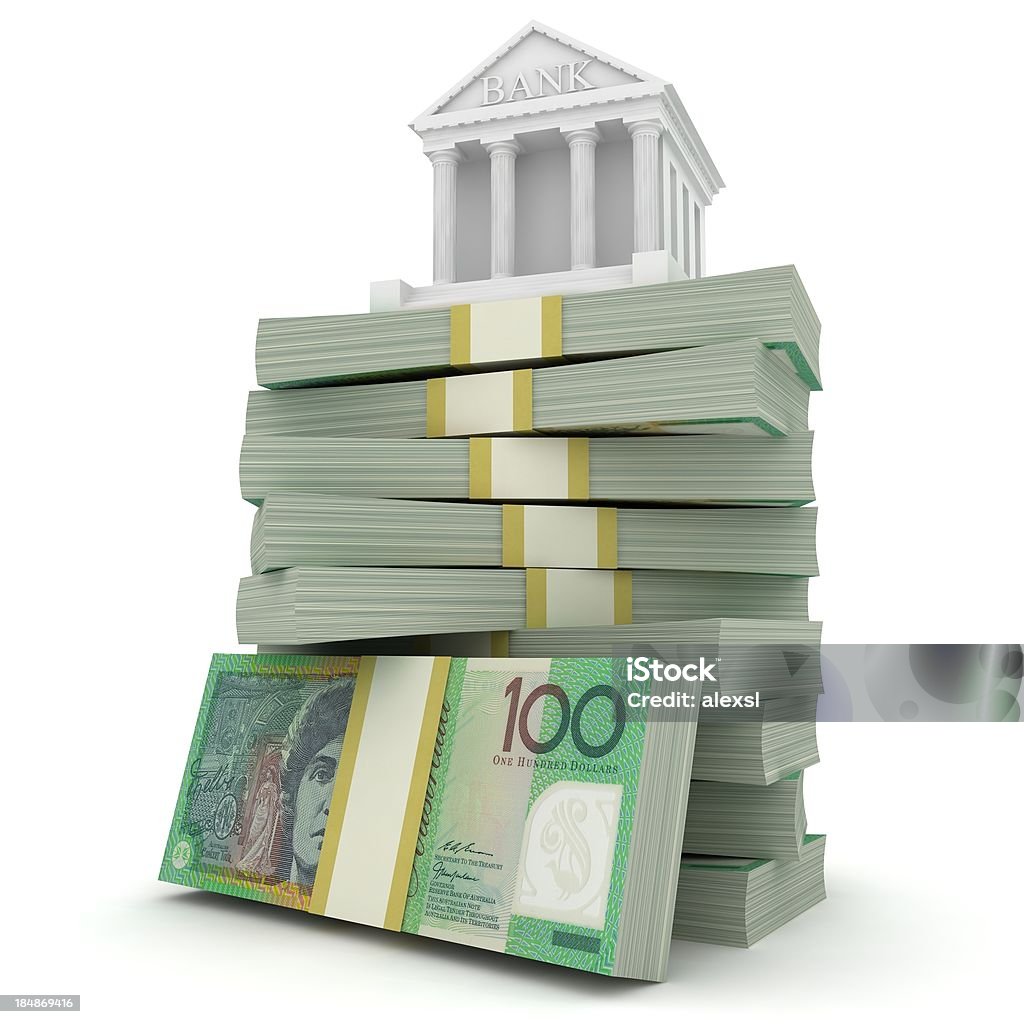 Australian Bank - Foto stock royalty-free di Affari